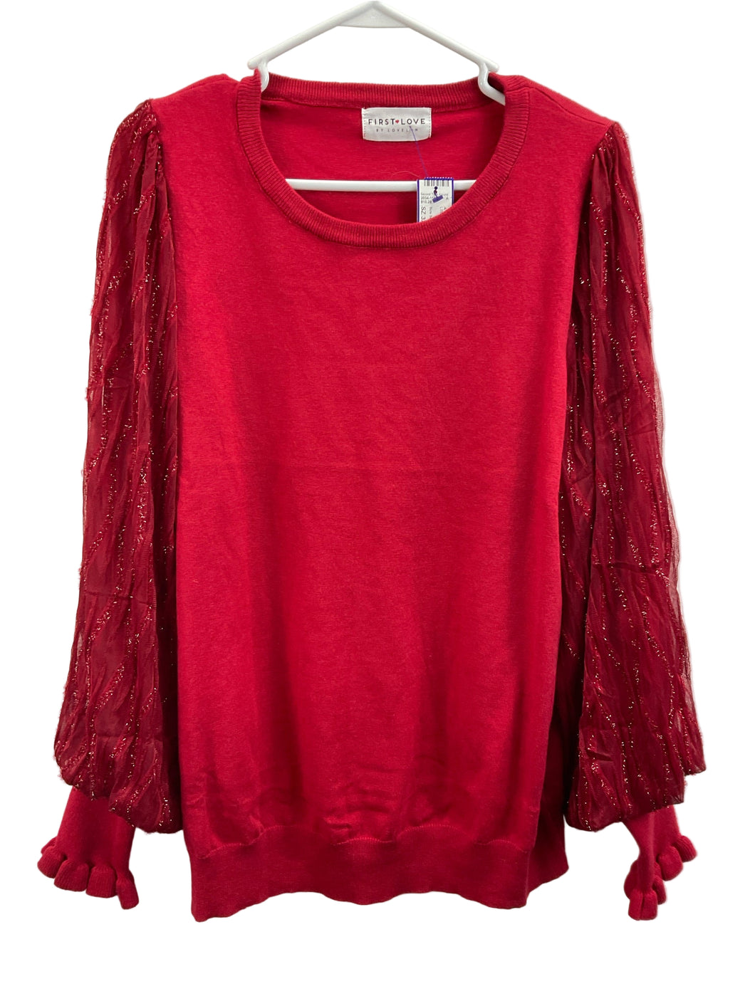 Size 3X First Love Top