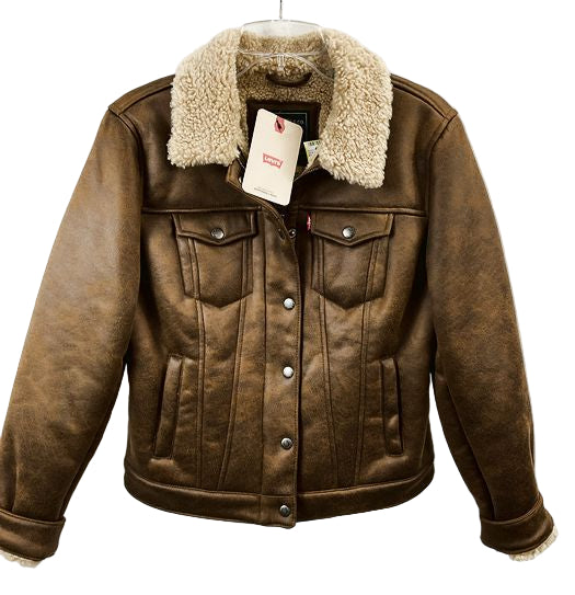 NWTS Size S Levi Sherpa BomberJacket