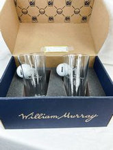 Load image into Gallery viewer, 2pc Pint Willam Murray Pint Glasses
