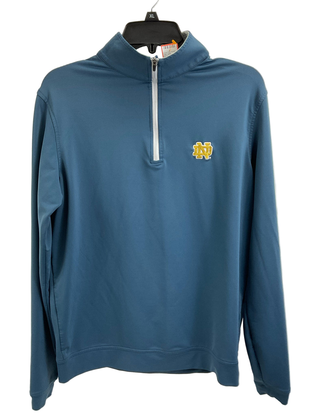 Size S Peter Millar Notre Dame Half-Zip