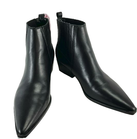 Size 9.5 Marc Fisher Leather Ankle Boots