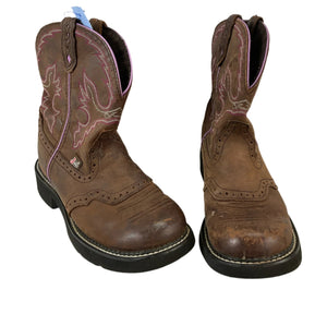 Size 7.5 "As Is" Justin Boots