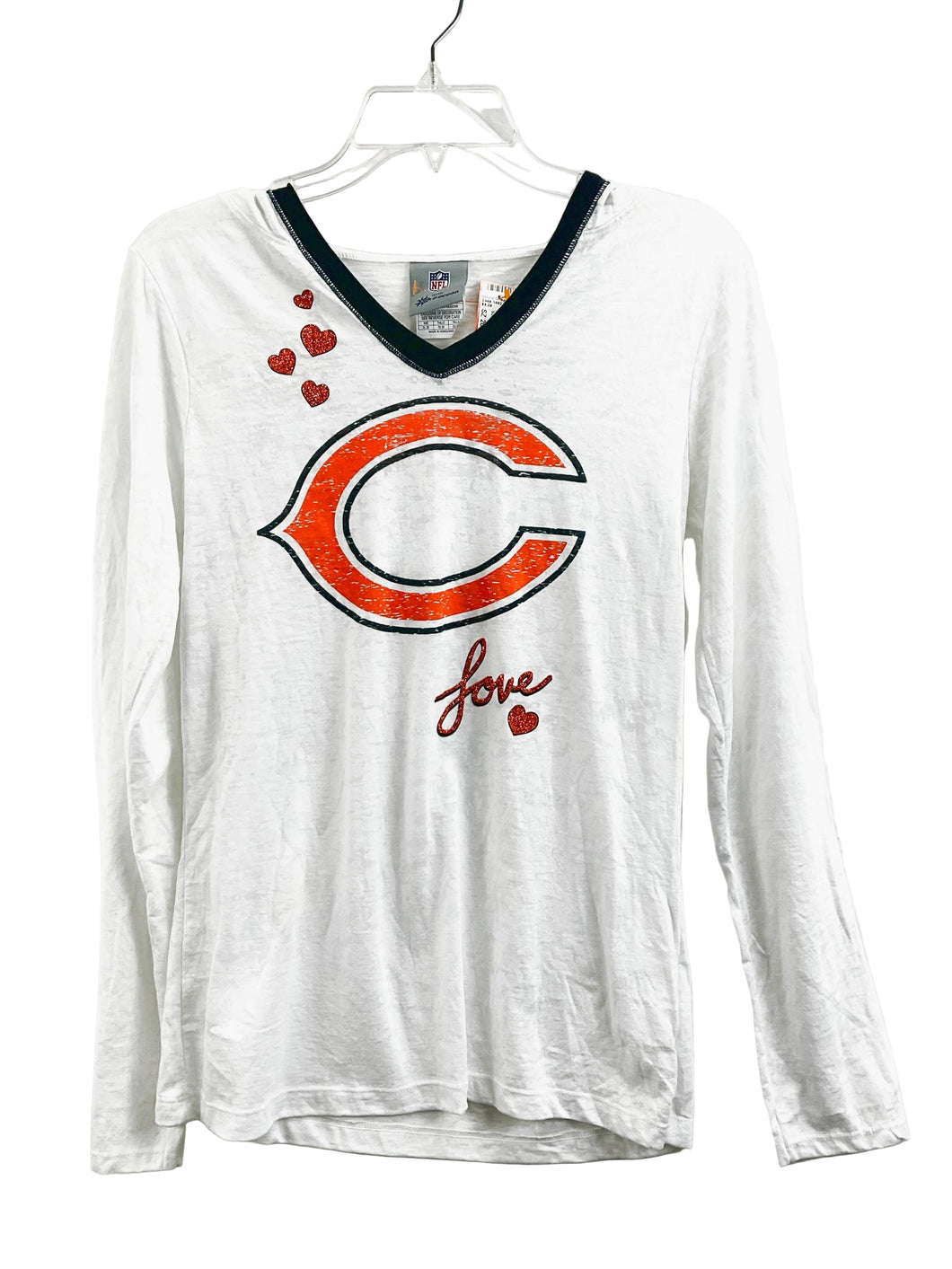 Girls Size 20 NFL Chicago Bears Long Sleeve Top