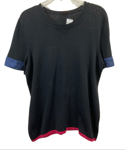 Size XL Burberry Sweater Knit Tee
