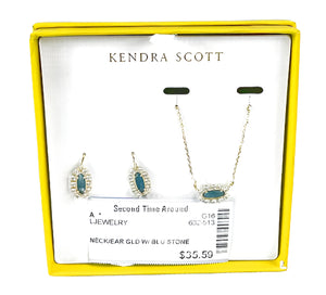 Kenrdra Scott Necklace & Earring Set