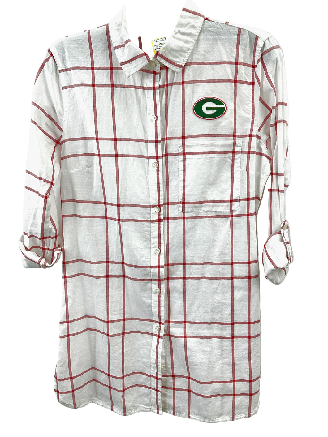 Size XS Dip Georgia Bulldogs Top