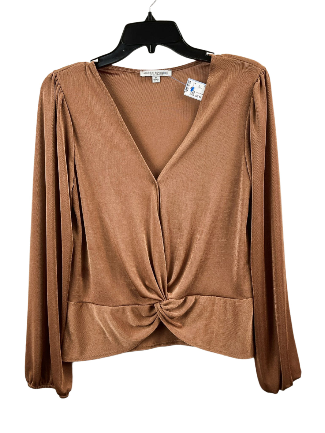 Size M Green Envelope Top