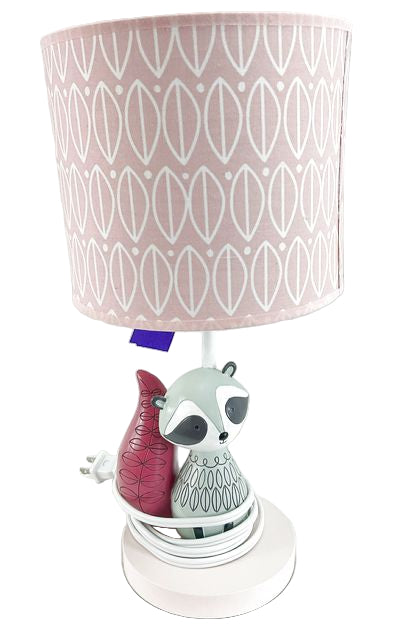 Childrens Raccoon Lamp
