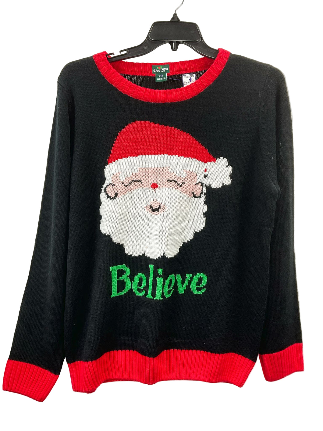 Size 2X Dec.25th Christmas Sweater