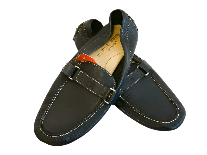 Men's Size 12 Clubhouse Collection Augusta National Leather Loafers