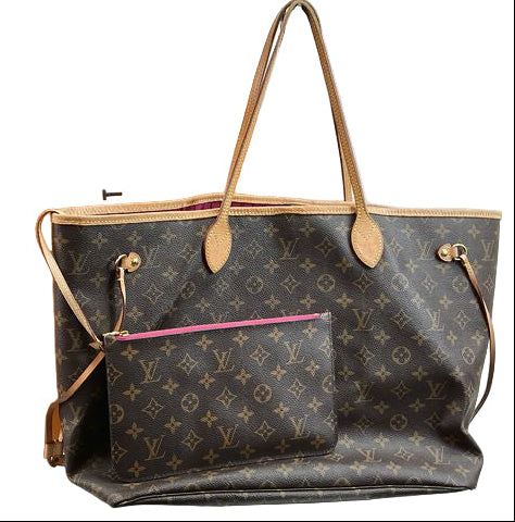 Pre-Owned LV Neverfull Handbag w/ Box / Dustbag