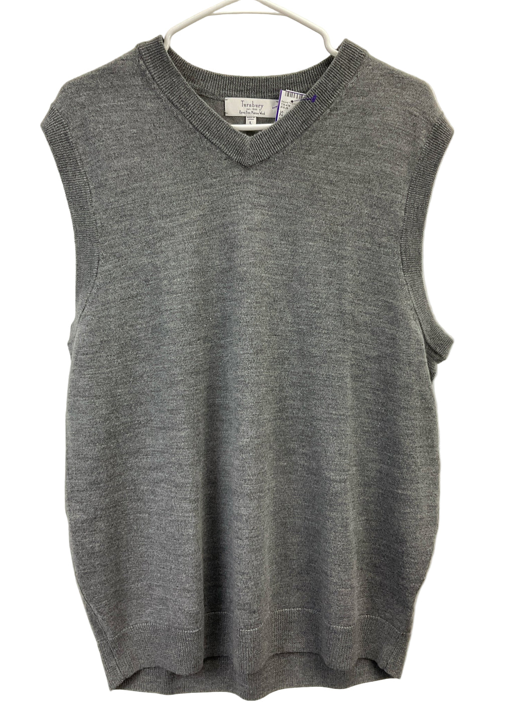 Size L Turnbury Wool Sweater Vest