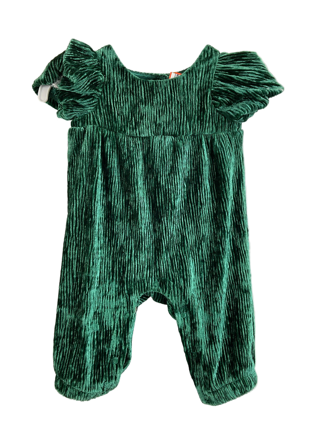 Size NB Cat & Jack Velvet Romper