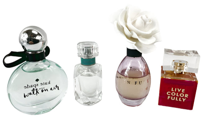 4pc Kate Spade & Tiffany & Co Perfume Samplers