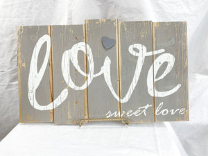 Shabby Chic "Love" Sign