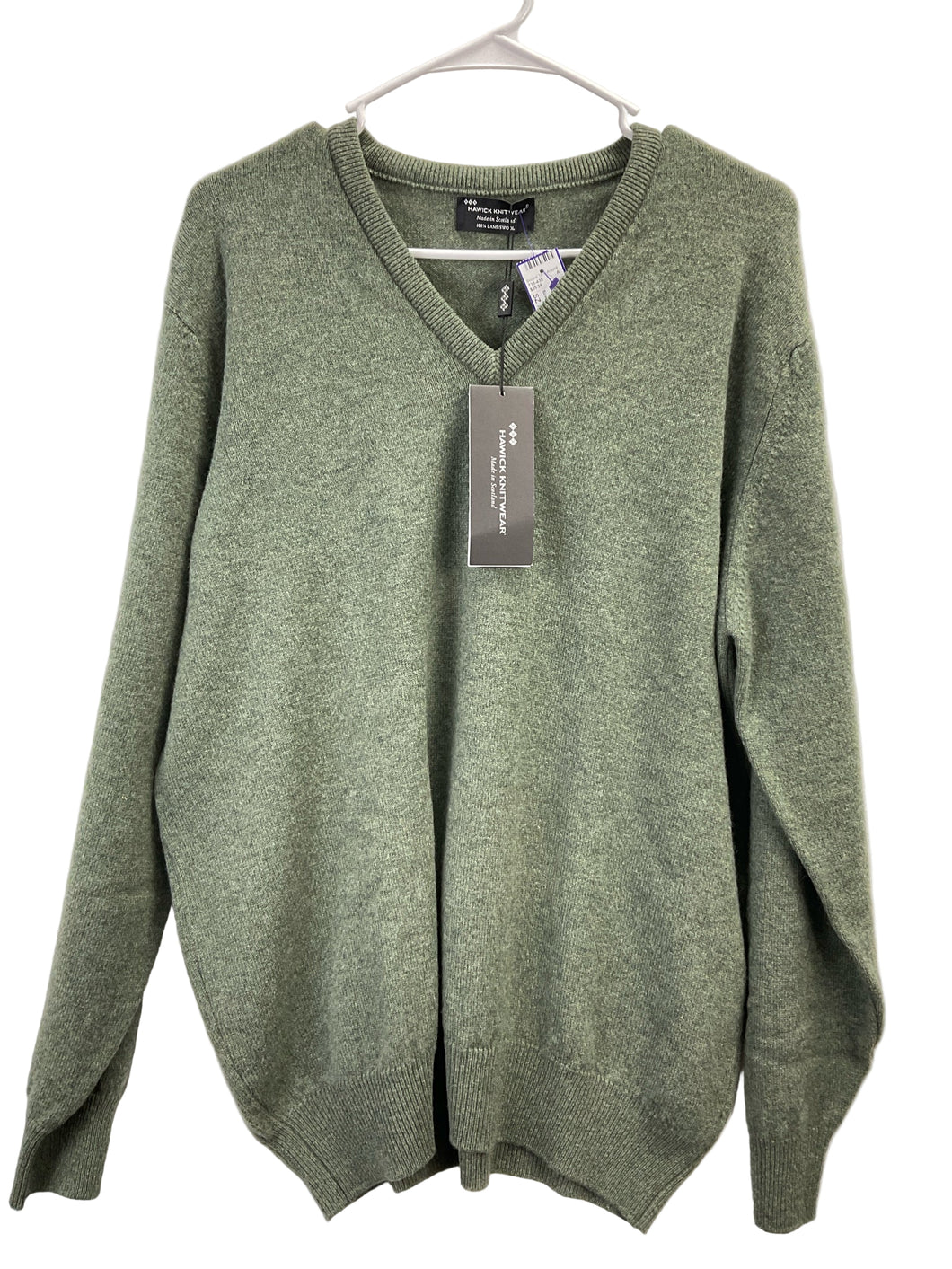 NWTS Size XL Hawick Knitwear Wool Sweater