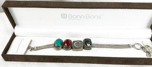 Lori Bonn Sterling Bracelet w/ Charms