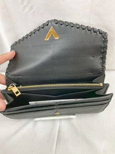 Preowned LV Black Leather Monogram Portefeuille Wallet